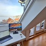 Penthouse With Panoramic Fjord Views - Private Terrace In Bergen Center Apartamento *